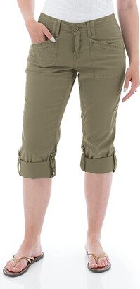 Arden V2 Capris (Deep Lichen Green) Women's Capri