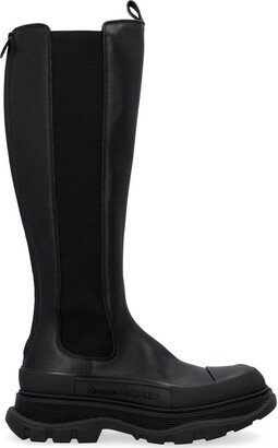 Tread Slick Knee-Boots