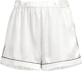 Fiona Silk Satin Shorts