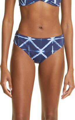 Shibori Tie Dye Reversible Bikini Bottoms