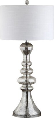 Madeline Curved Glass Led Table Lamp