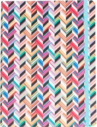 x Moleskin® zigzag-print notebook