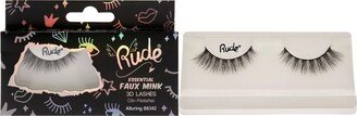 Essential Faux Mink 3D Lashes - Alluring by Rude Cosmetics for Women - 1 Pc Pair