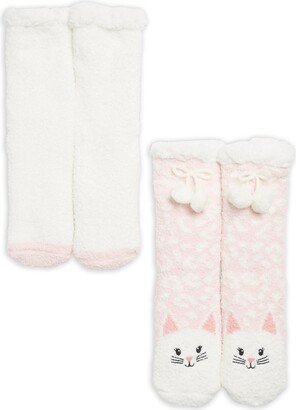 Critter 2-Pack Lounge Crew Socks-AB