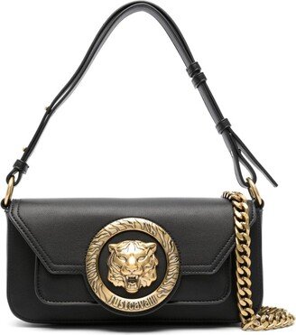 Tiger Head-plaque crossbody bag