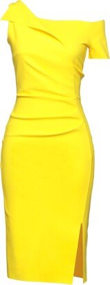 Midi Dress Yellow-AA