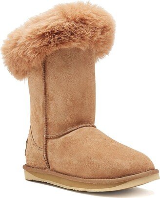 Foxy Short Suede Boot-AA