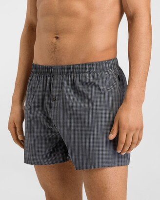 Men's Fancy Woven Cotton Boxers-AA