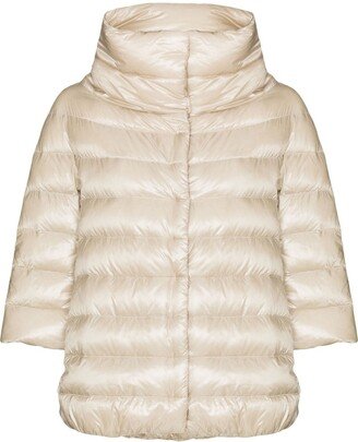 High-Neck Puffer Jacket-AC