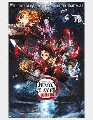 DEMON SLAYER Mugen Train Collage Poster