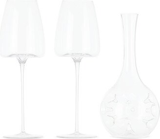 Zieher Mini Eddy & Straight Wine Decanter Set