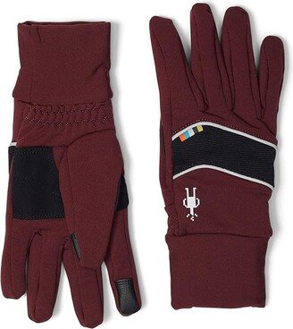 Merino Sport Fleece Insulated Gloves (Black Cherry) Ski Gloves