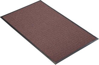 Notrax 3'x4' Solid Doormat Burgundy/Black - HomeTrax