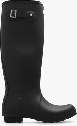 ‘Refined Tall Wellington’ Rain Boots - Black
