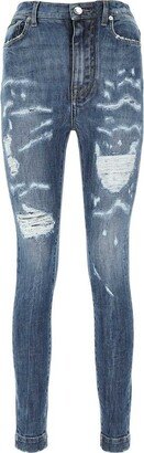 Distressed Skinny Jeans-BA