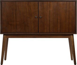 Brookline 2 Door Storage Cabinet Classic Walnut