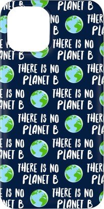 Custom Iphone Cases: There Is No Planet B - Earth Navy Phone Case, Slim Case, Matte, Iphone 11 Pro Max, Green