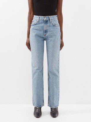 Vintage High-rise Organic-cotton Bootcut Jeans