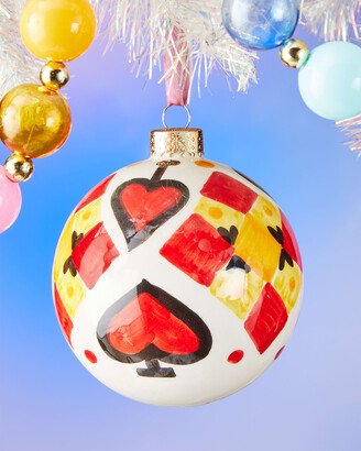 Hearts & Diamonds Ball Christmas Ornament