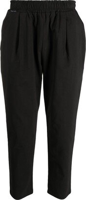 Family First Cropped Tapered Trousers-AB