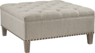 Lindsey Tufted Square Cocktail Ottoman-AA