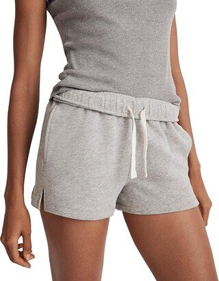 Terry Drawstring Sweatshorts (Heather Gym Class Grey) Women's Shorts