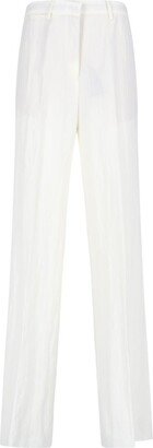 High-Waisted Tailored Pants-AB