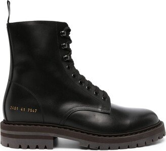 Lace-Up Combat Boots-AK