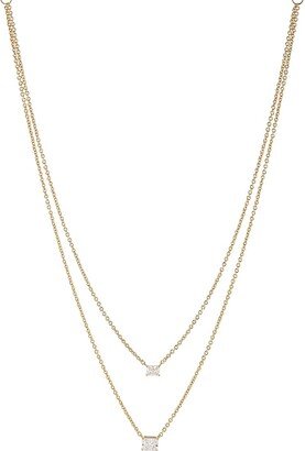 Nolita 18K Goldplated & Cubic Zirconia Layered Necklace