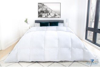 550 Loft White Goose Down Lisburn Duvet/Comforter Summer Fill 500TC Casing with Corner Ties