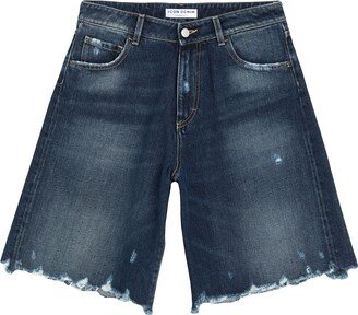 ICON DENIM Denim Shorts Blue-AB