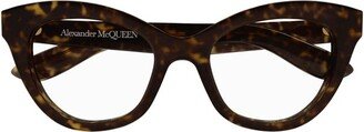 Cat-Eye Frame Glasses-CI