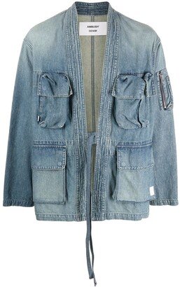 Denim Robe Jacket