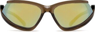 Balenciaga Eyewear Bb0289s Brown Sunglasses