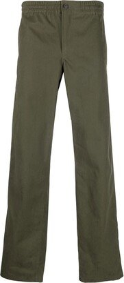 Straight-Leg Cotton Trousers-BA