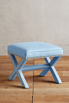 Linen Wilmette Ottoman