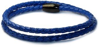 Liza Schwartz Double Wrap Braided Leather Bracelet