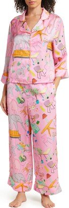 Elephant in the Room Recycled Polyester Pajamas-AA