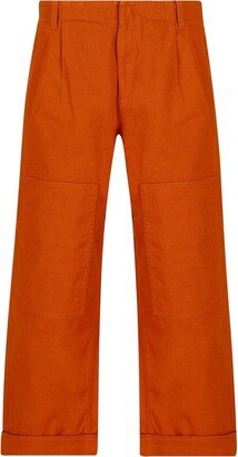 Wide-leg Trousers-AT