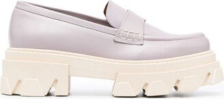 ALOHAS Trailblazer 55mm leather loafers