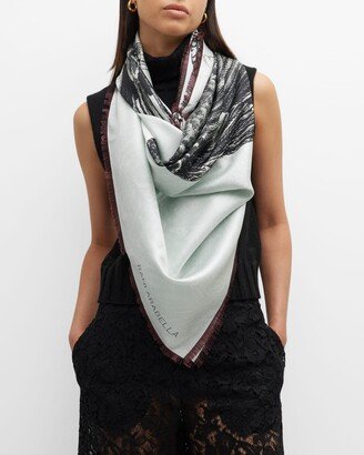 Sparrow Silk Scarf