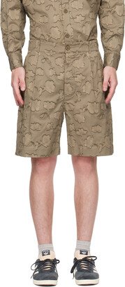 XENIA TELUNTS Brown Bini Shorts