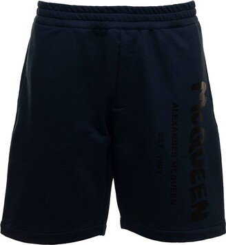 Logo Graffiti Bermuda Shorts-AA