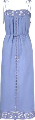 August Broderie Slip Dress