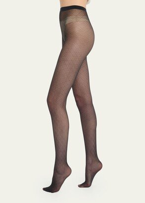 Liza Sheer Diamond Tights