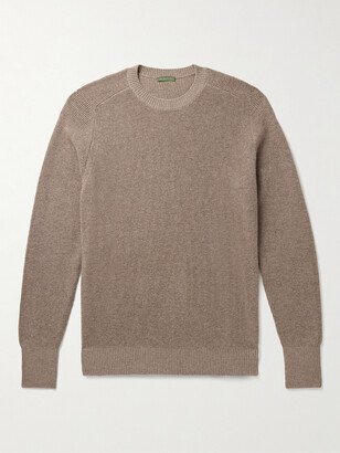 Sid Mashburn Waffle-Knit Cashmere Sweater