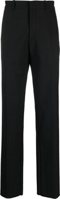 Straight-Leg Tailored Trousers-FP