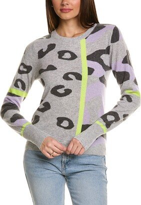 Scott & Scott London Eva Camo Cashmere Sweater