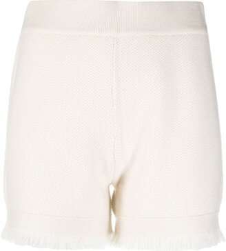 Cashmere Knitted Shorts