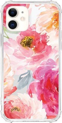 OTM Essentials Apple iPhone 13 mini/iPhone 12 mini Tough Edge Florals & Nature Clear Case